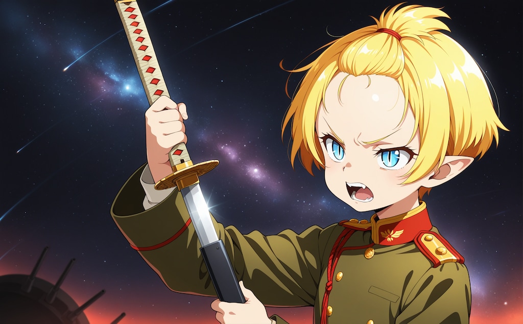 【うちの子紹介】宇宙軍人なうちの子