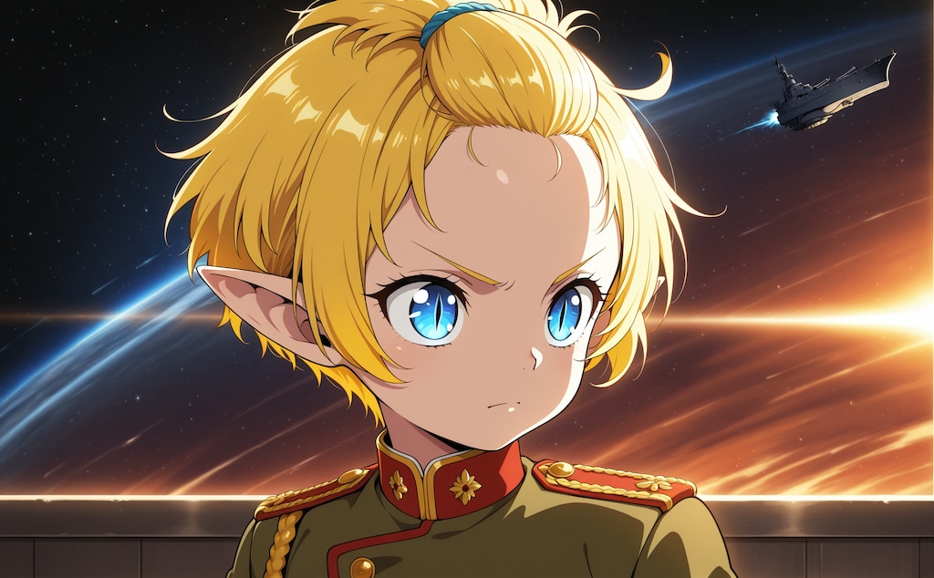 【うちの子紹介】宇宙軍人なうちの子