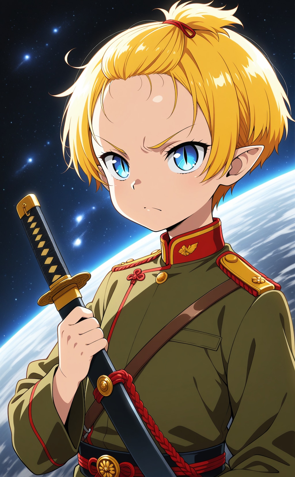 【うちの子紹介】宇宙軍人なうちの子