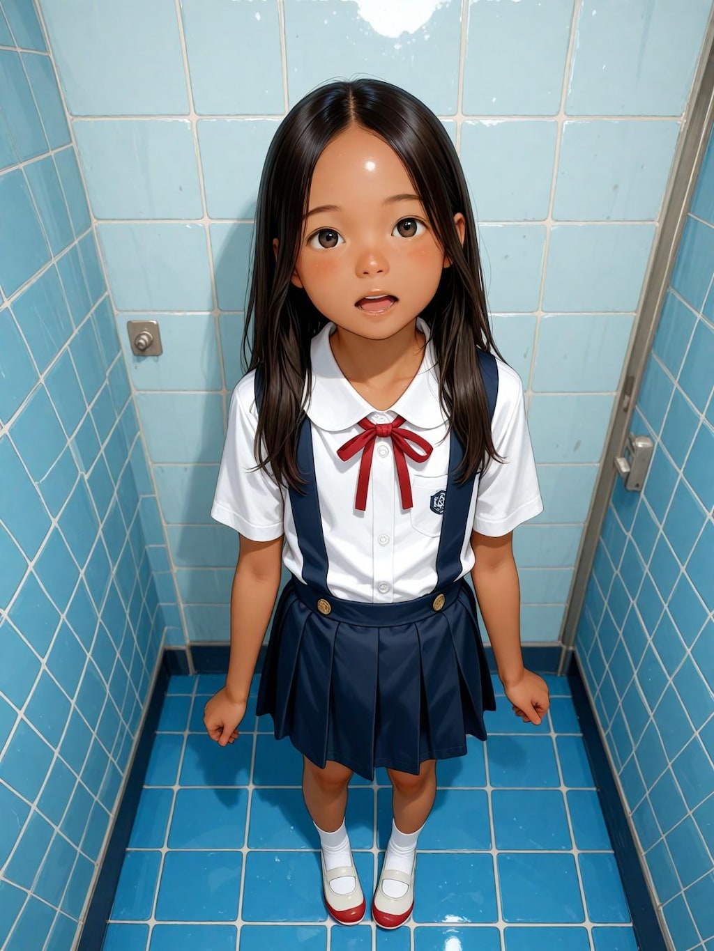 下から上から