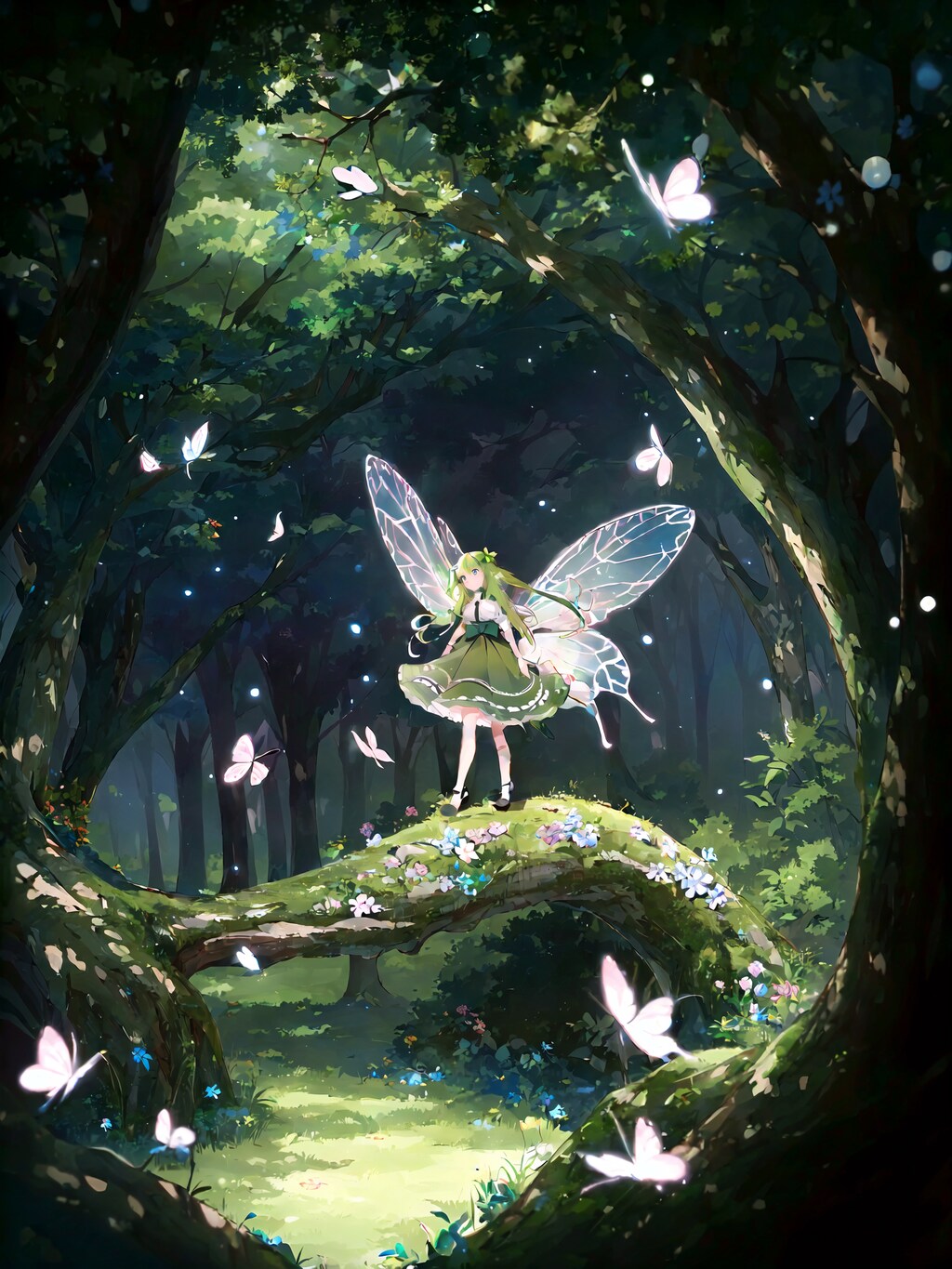 緑葉の妖精