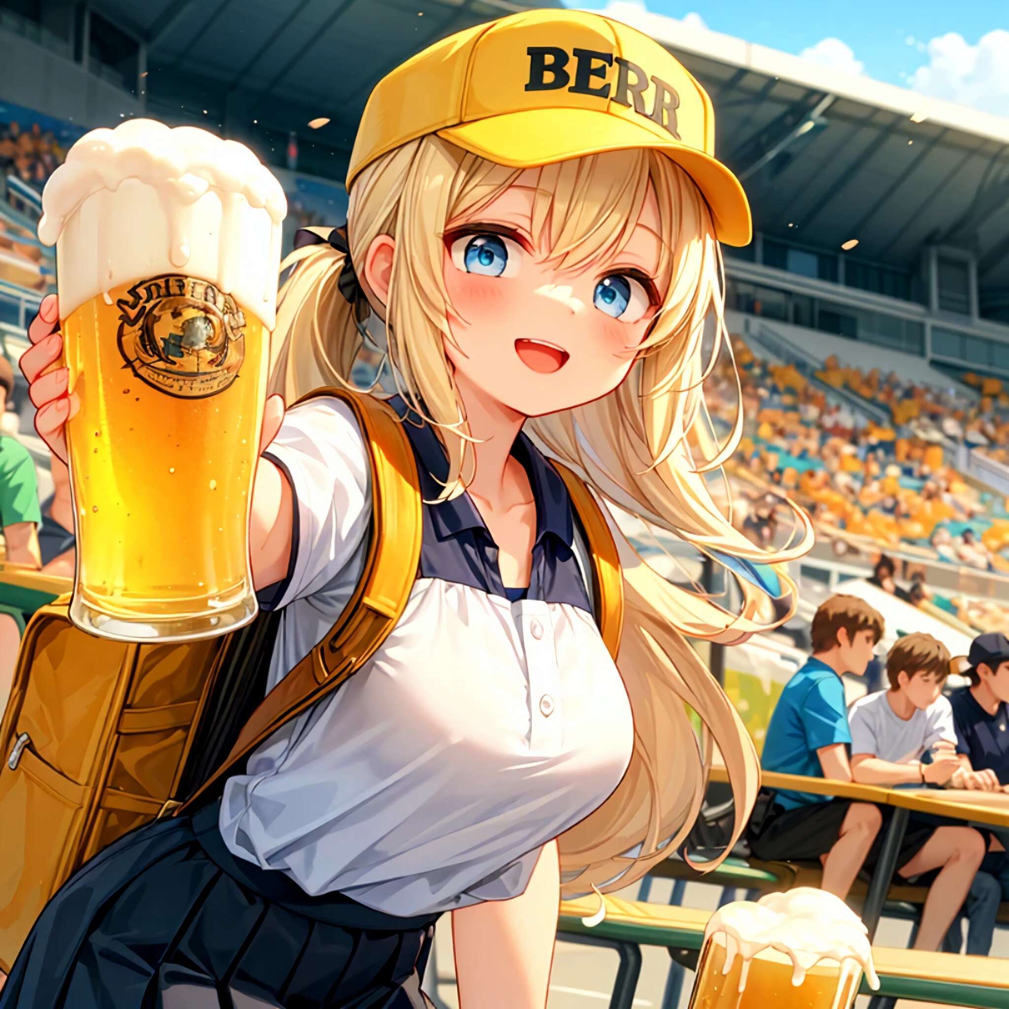ビールいかがですか〜