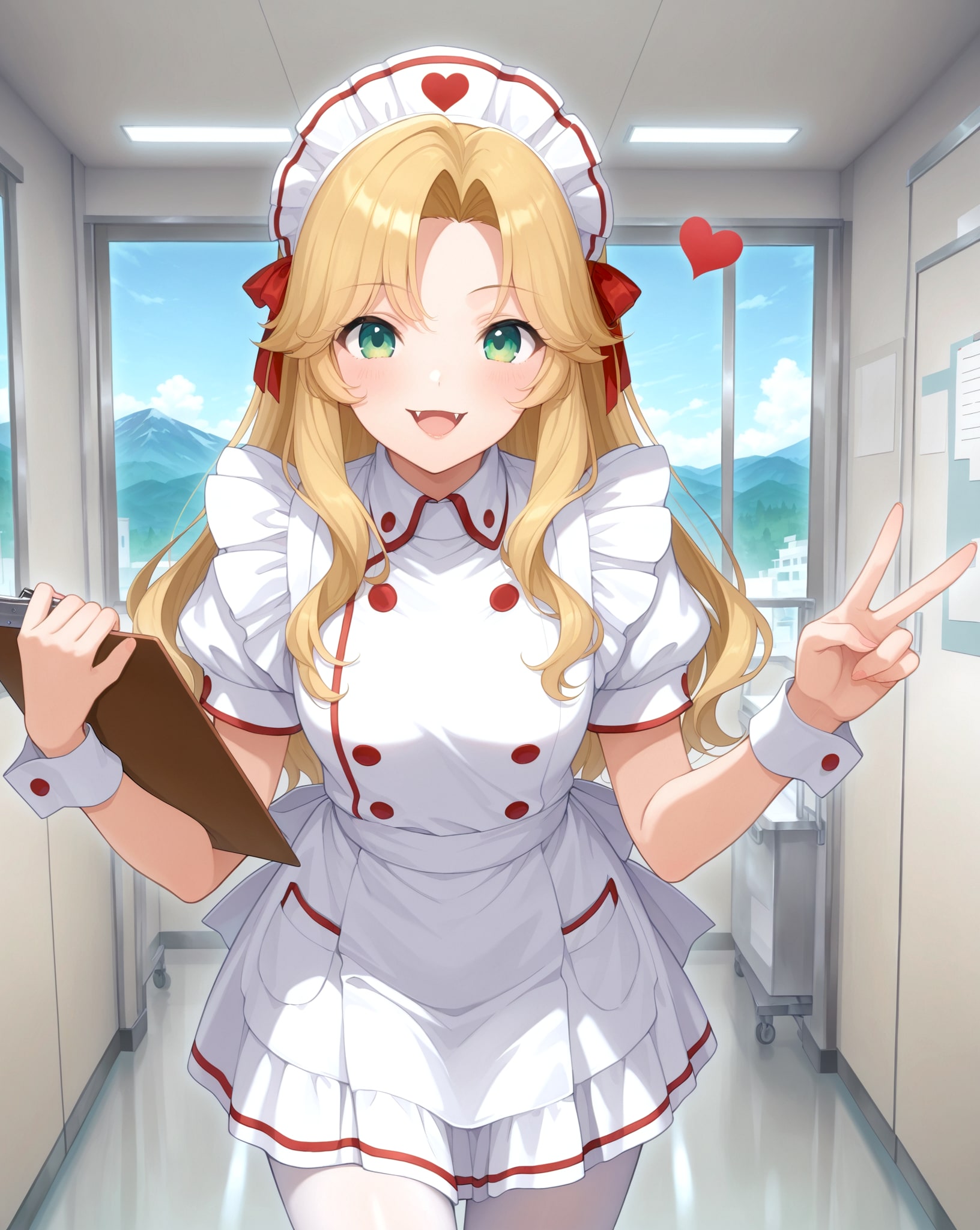 この看護師は吸血鬼ですか？