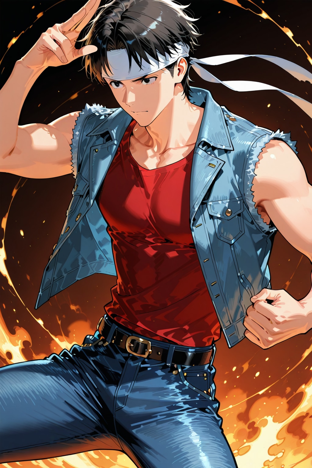 炎の闘志🔥 | の人気AIイラスト・グラビア