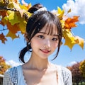 紅葉とおっぱい 5枚目