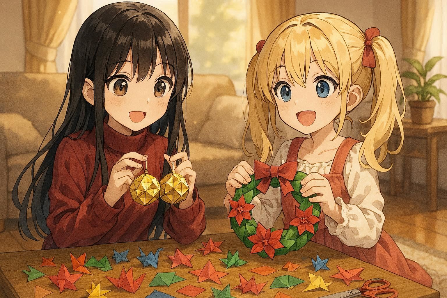 リースに付けるは……？ | の人気AIイラスト・グラビア