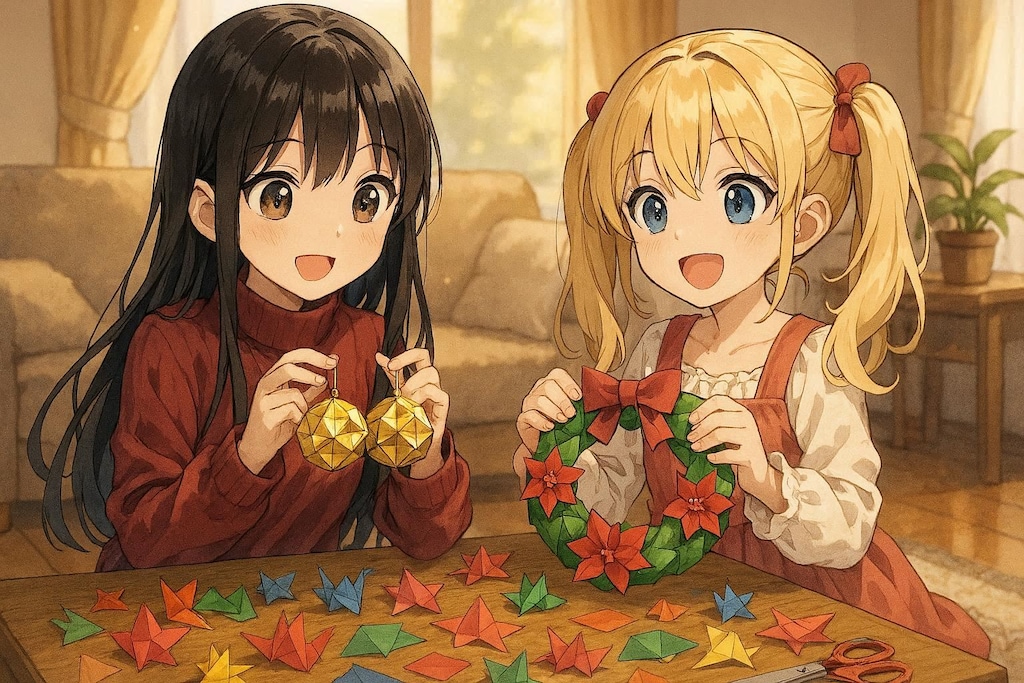 リースに付けるは……？