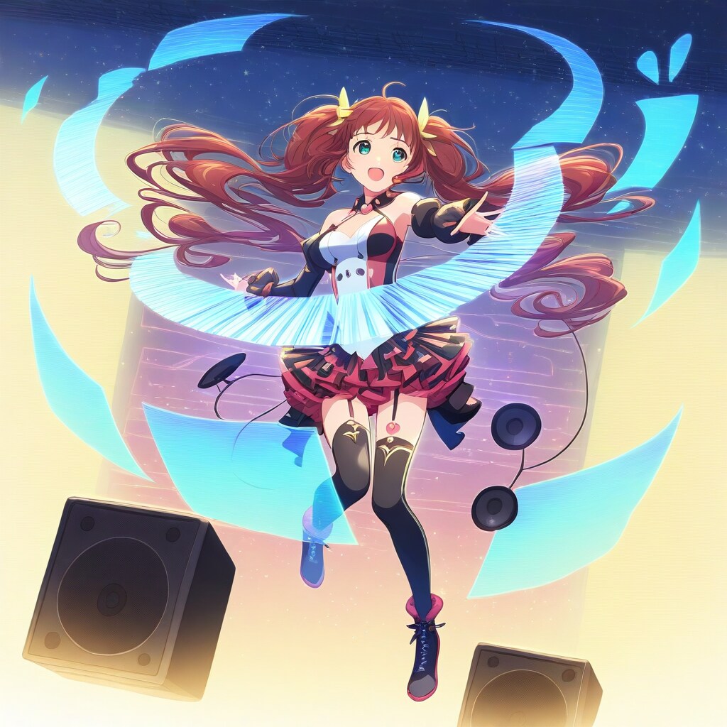 近未来ライブ | の人気AIイラスト・グラビア