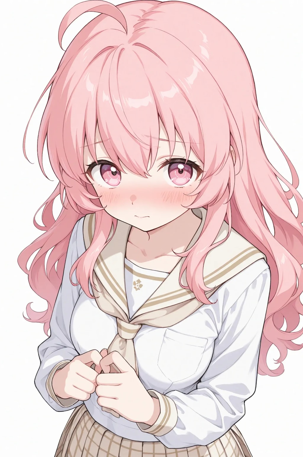 かわいいタッチのましろちゃん