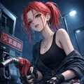 十朱リラは、ハイオクよりも刺激を求めている。 2枚目