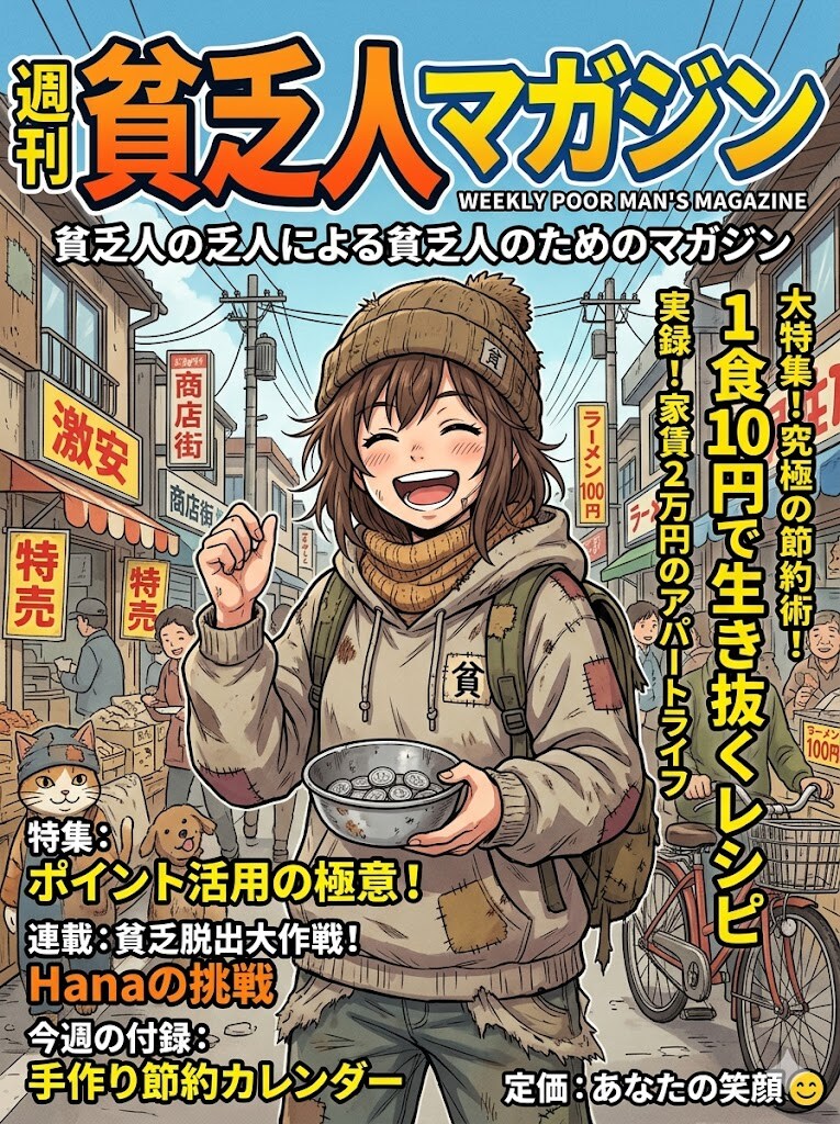 貧乏人マガジン | の人気AIイラスト・グラビア