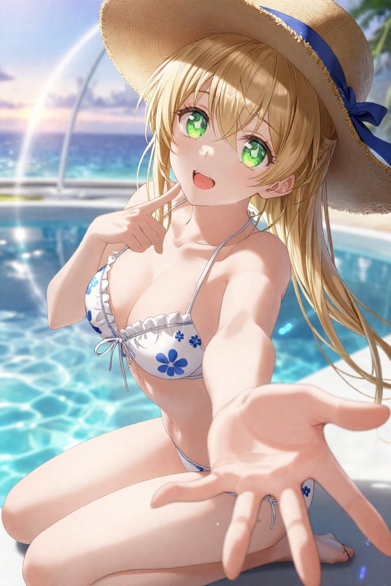 リゾート来たよ