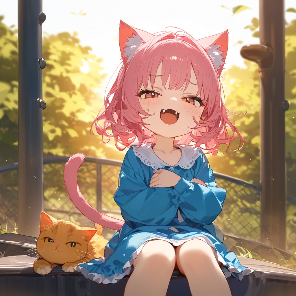 ドヤ顔のぼすねこ