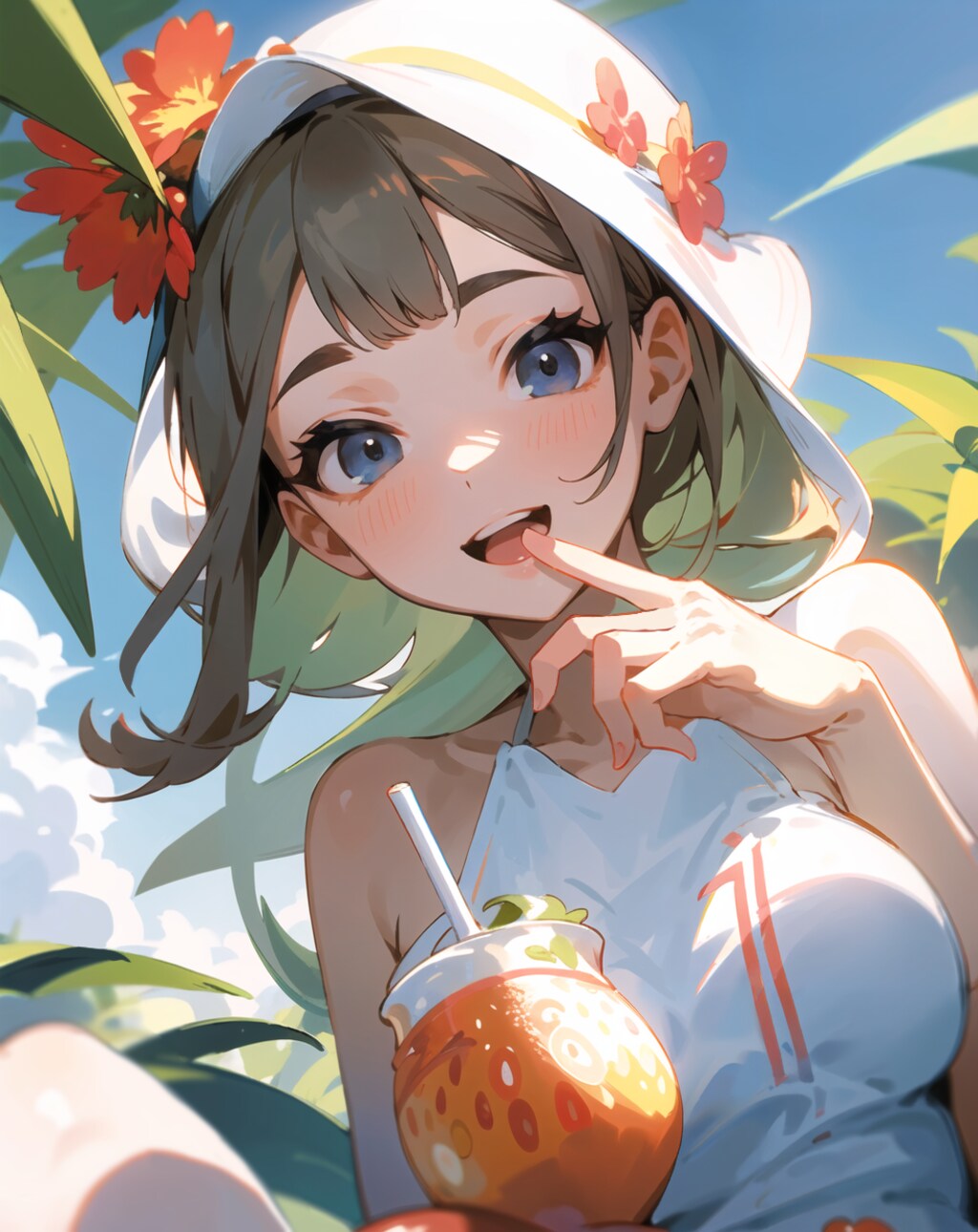 いちごジュース少女