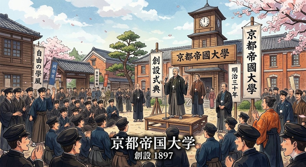 No.334 京都帝国大学(現：京都大学)が創設