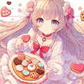 ホワイトデーの女の子とクッキー♥その2(7枚) 4枚目