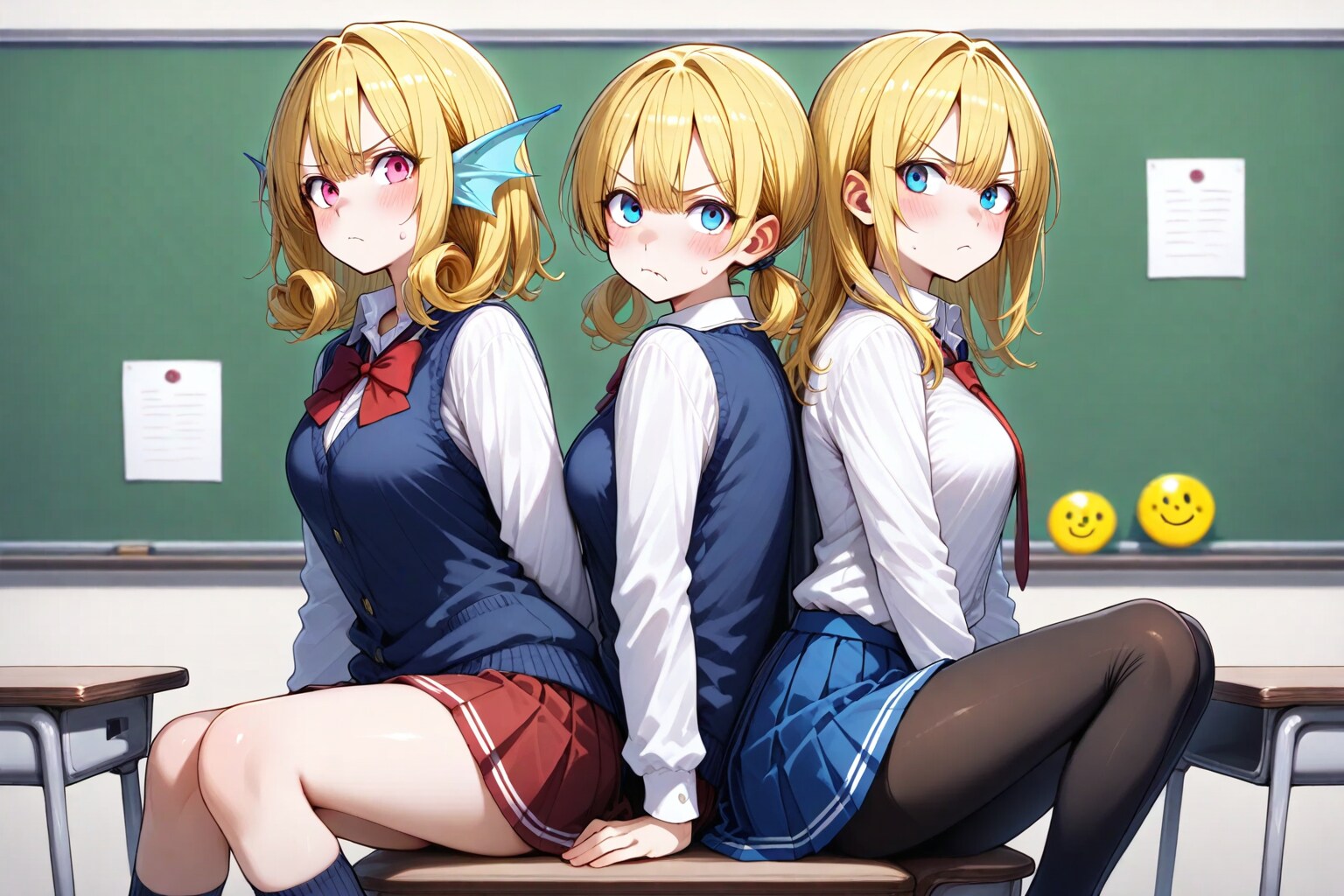三つ子だったの…