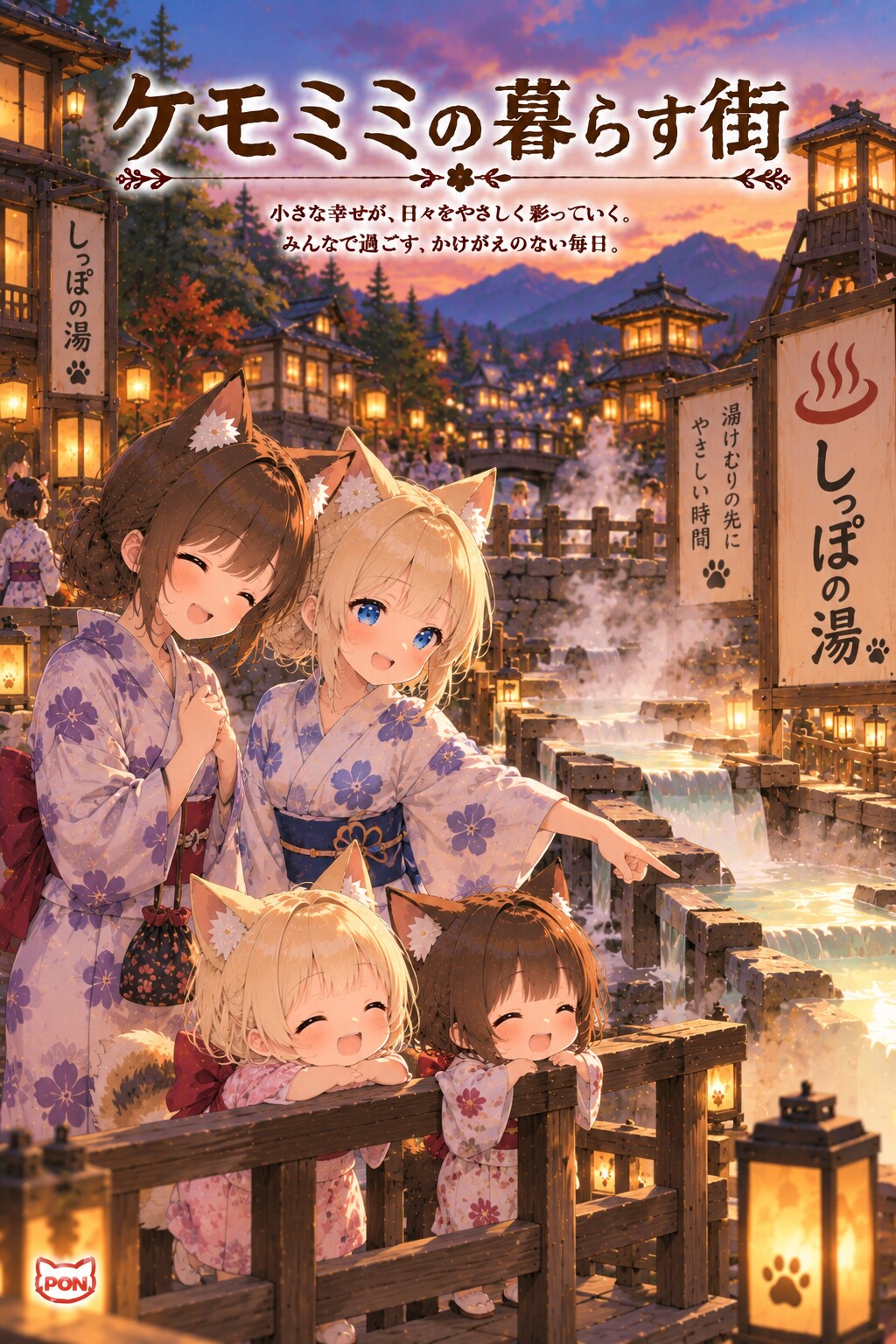 ケモミミの暮らす街