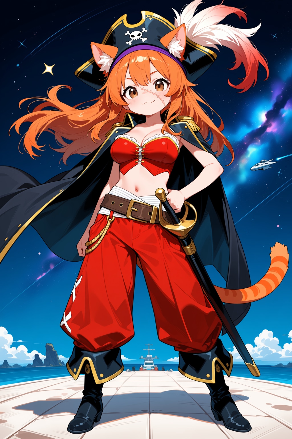 海賊、クイーンえめにゃるだす！！