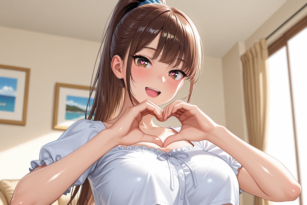 うちの子たちの♡マーク