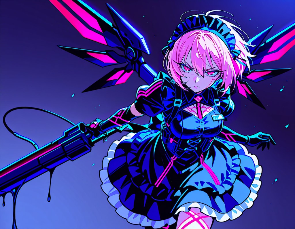 戦うメイドさん