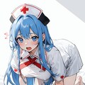 ナース少女、下から見るか? 横から見るか? 12枚目
