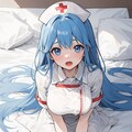 ナース少女、下から見るか? 横から見るか? 7枚目