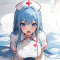 ナース少女、下から見るか? 横から見るか? 8枚目