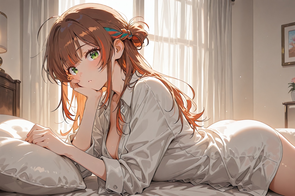 #BONSAI【ランダム生成画像】2026/04/06,　ーおはよう、今朝はいい天気だねー