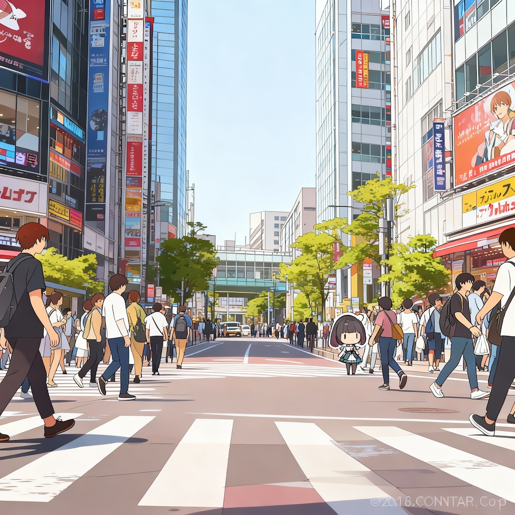 街中に居るあの子