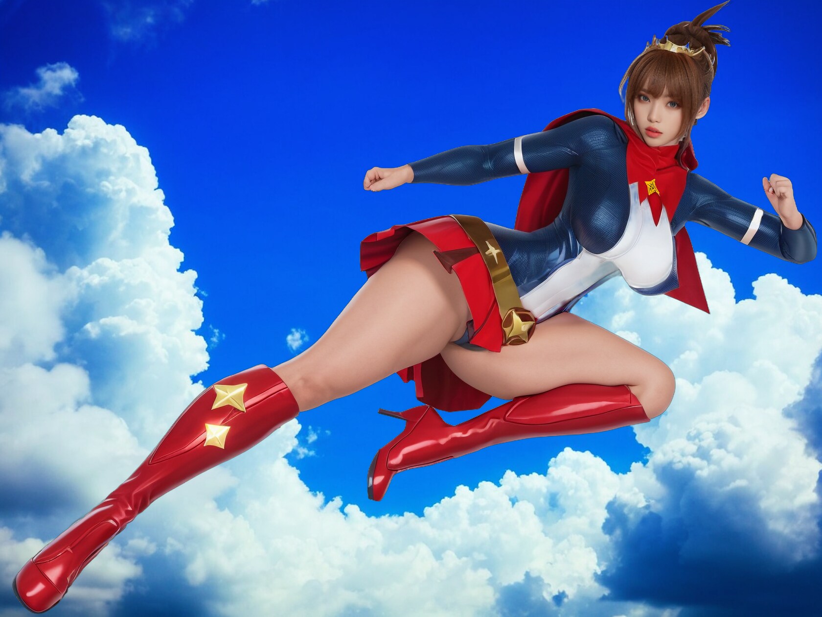 ブラスタークイーンキック！