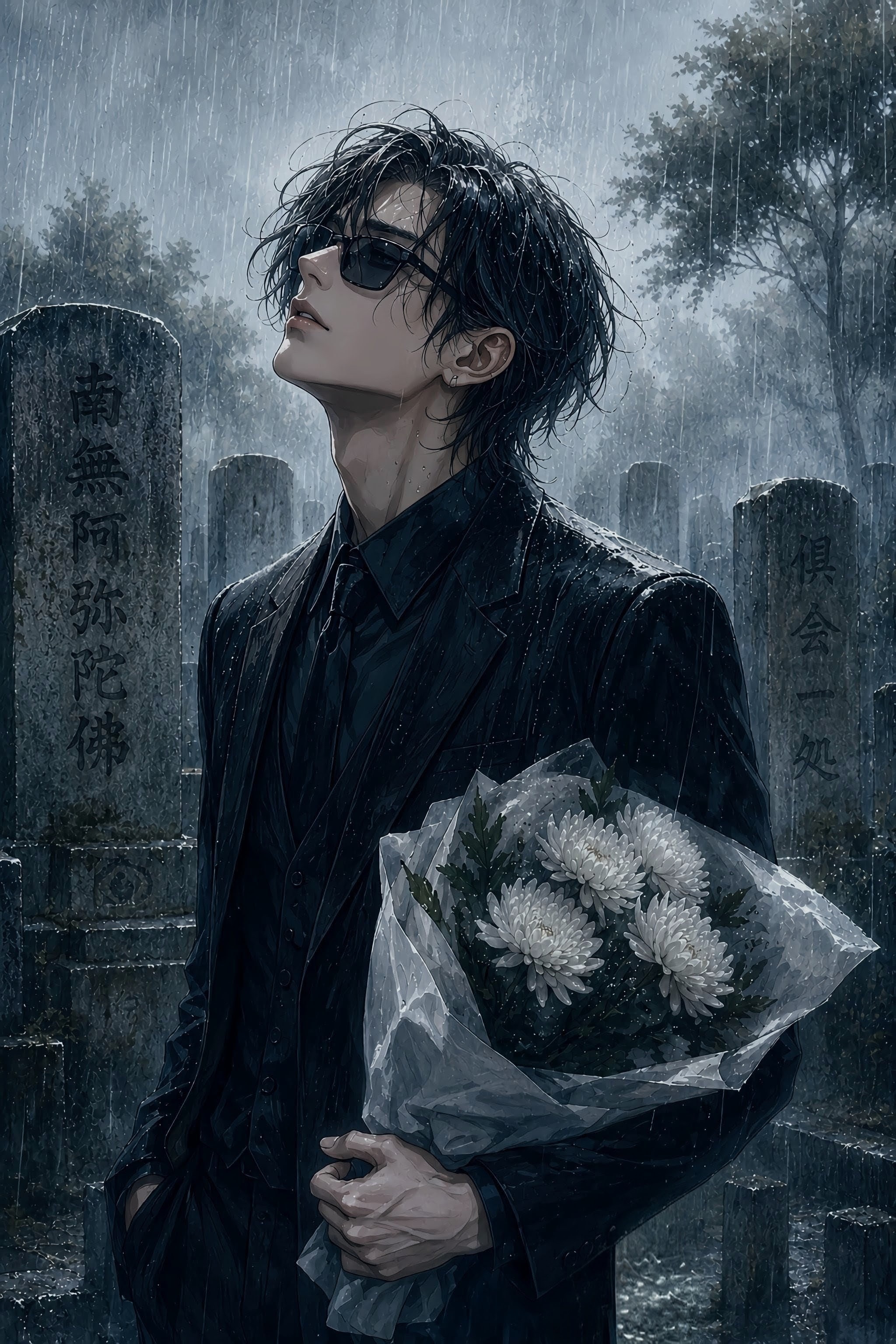 弔花 | の人気AIイラスト・グラビア