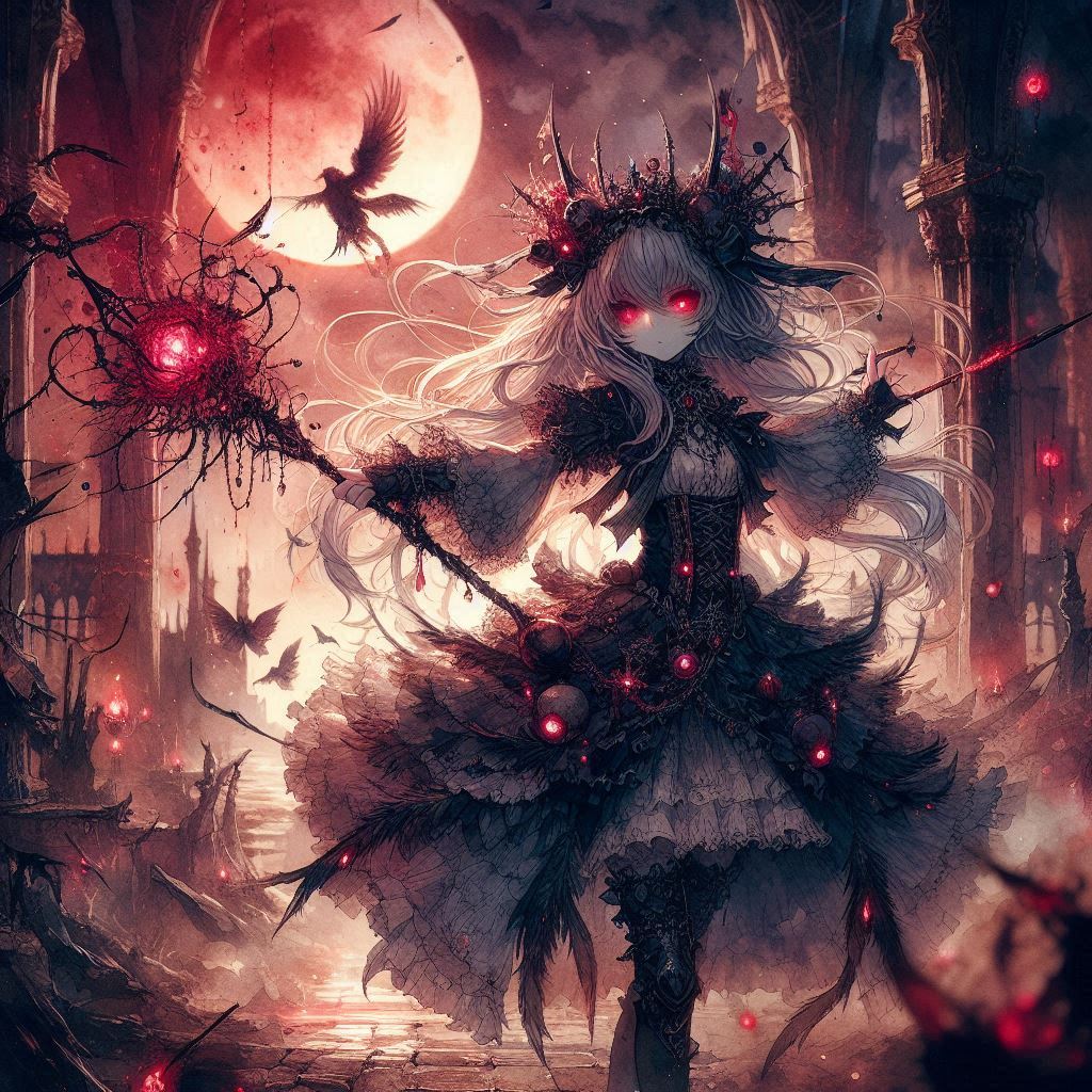 闇堕ち魔女の帰還 | の人気AIイラスト・グラビア