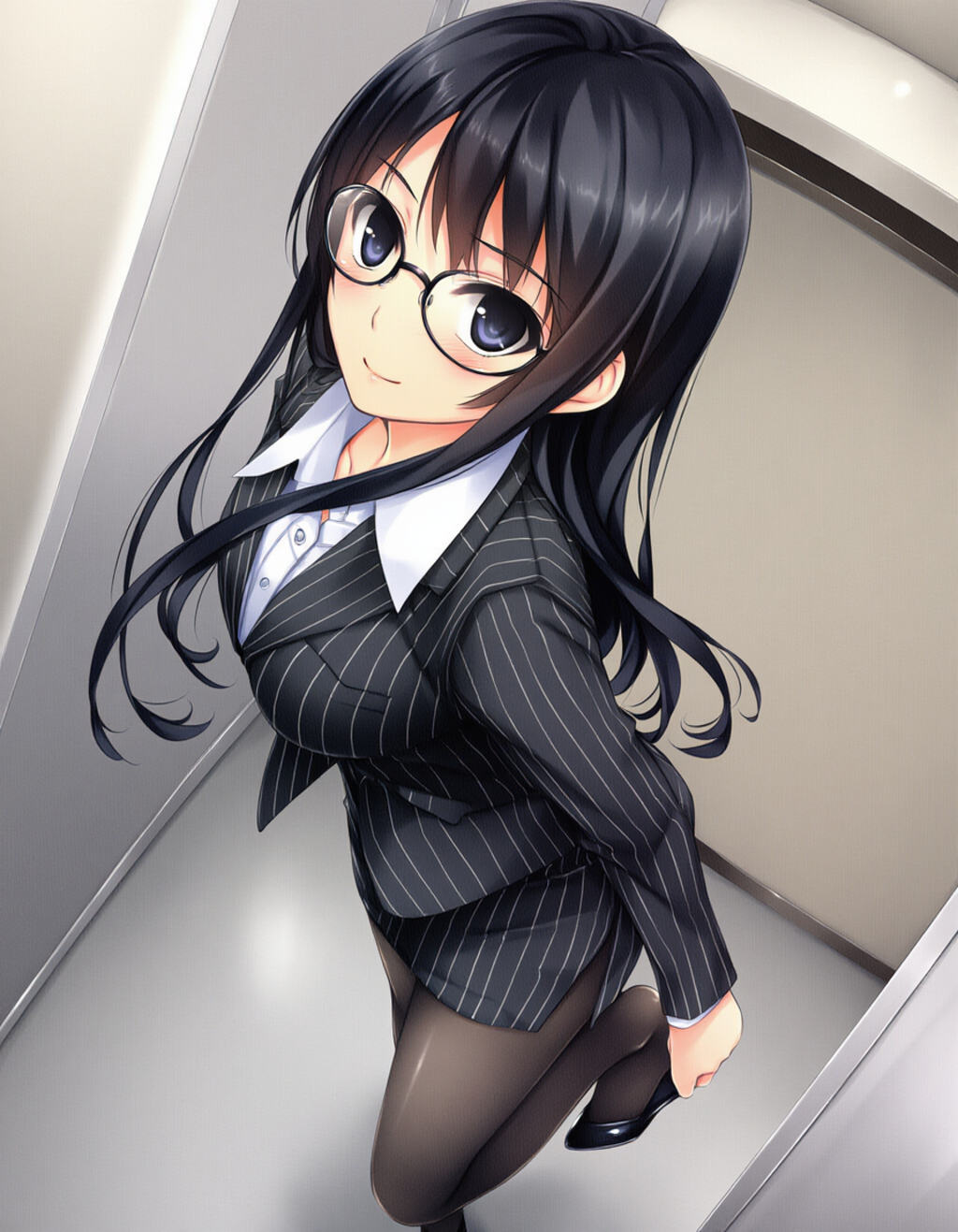 wearing high heels to work