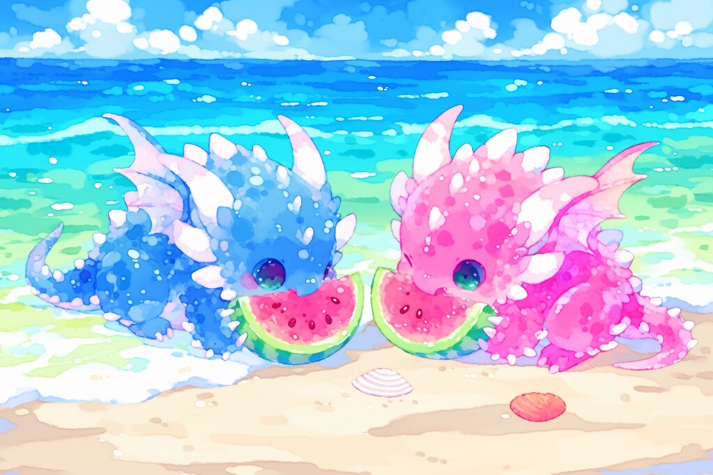 ﾑｼｬﾑｼｬﾑｼｬ🍉🐲