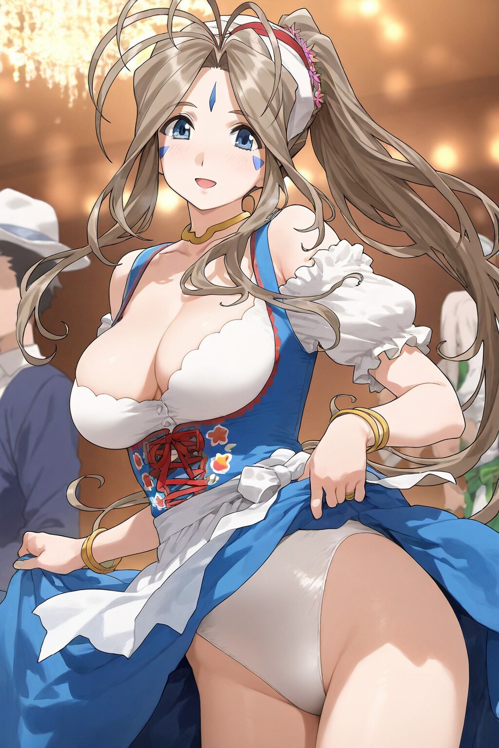 ベルダンディーに「ディアンドル衣装を着せてみた」by #MESS