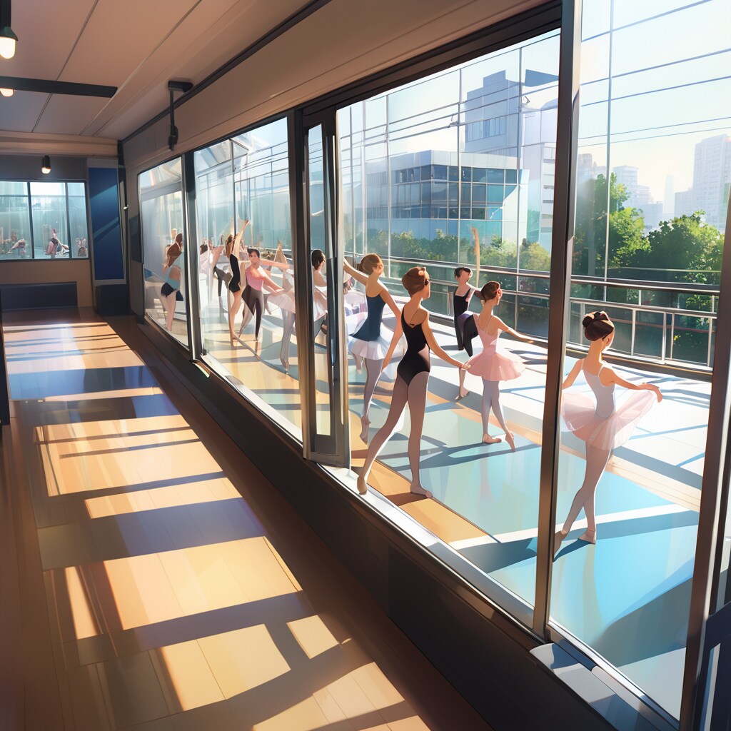 ダンス（バレエ）教室、ストーカー目線