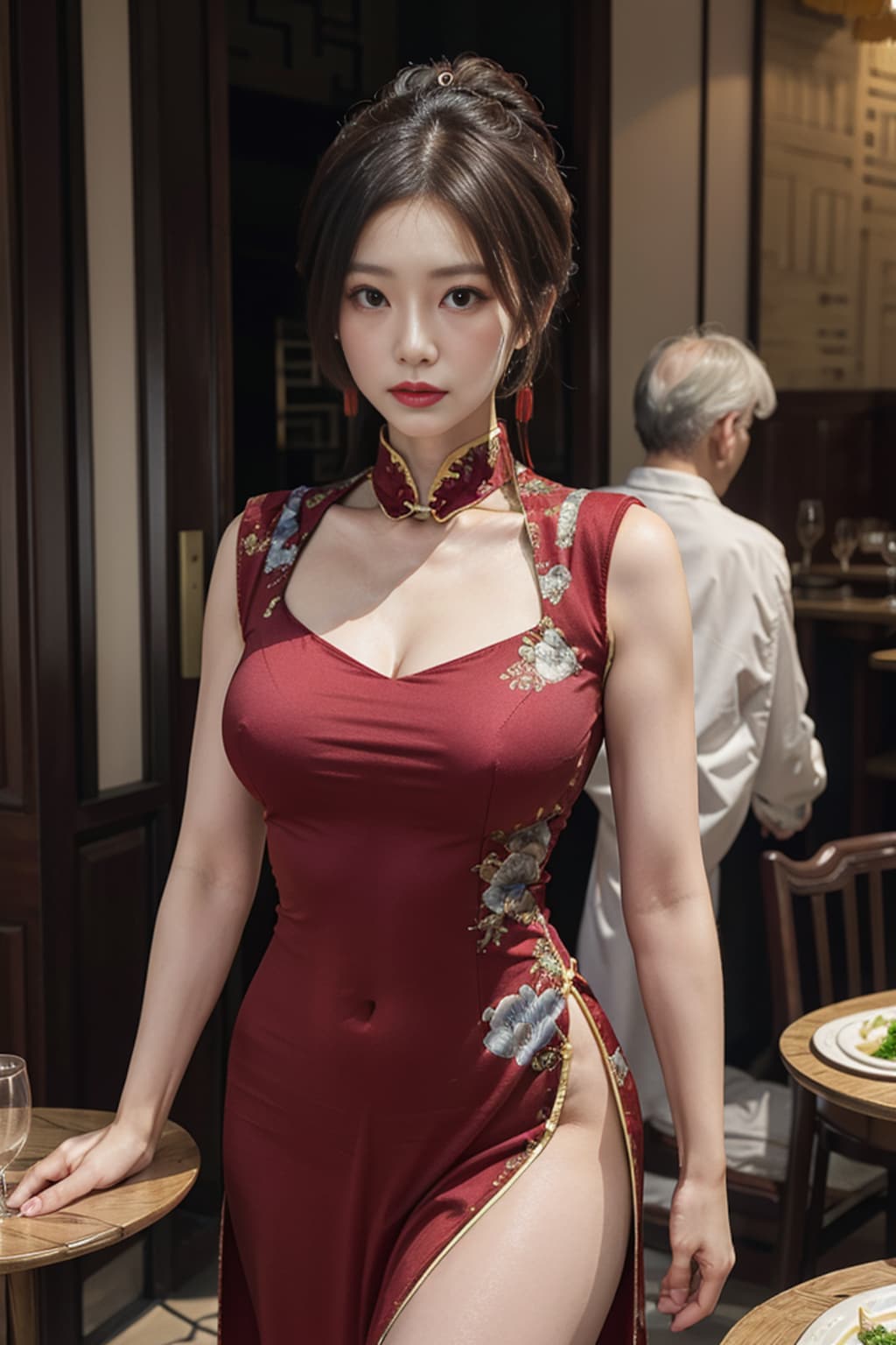 中華料理店の女給3