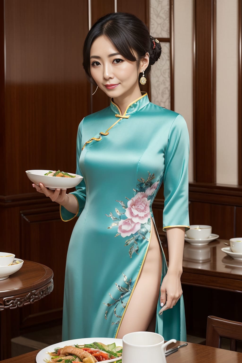 中華料理店の女給3