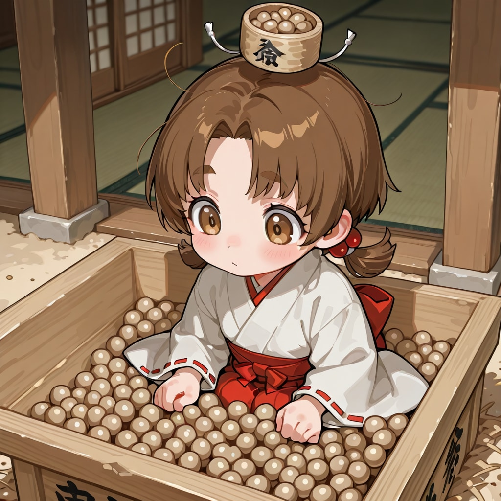 豆に埋もれて！