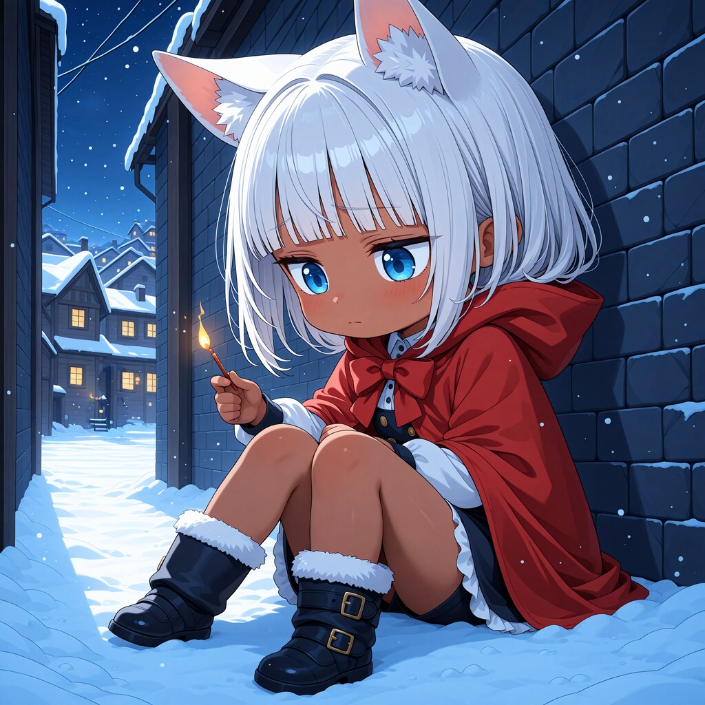 マッチ売りの白狐ちゃん