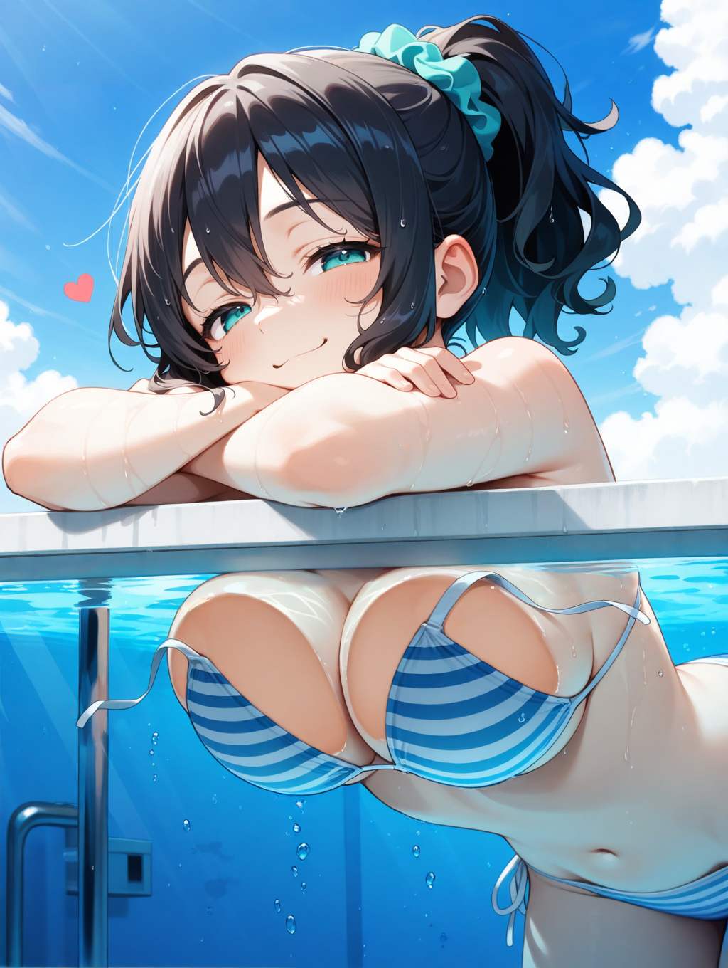 一緒に泳ぐ❓