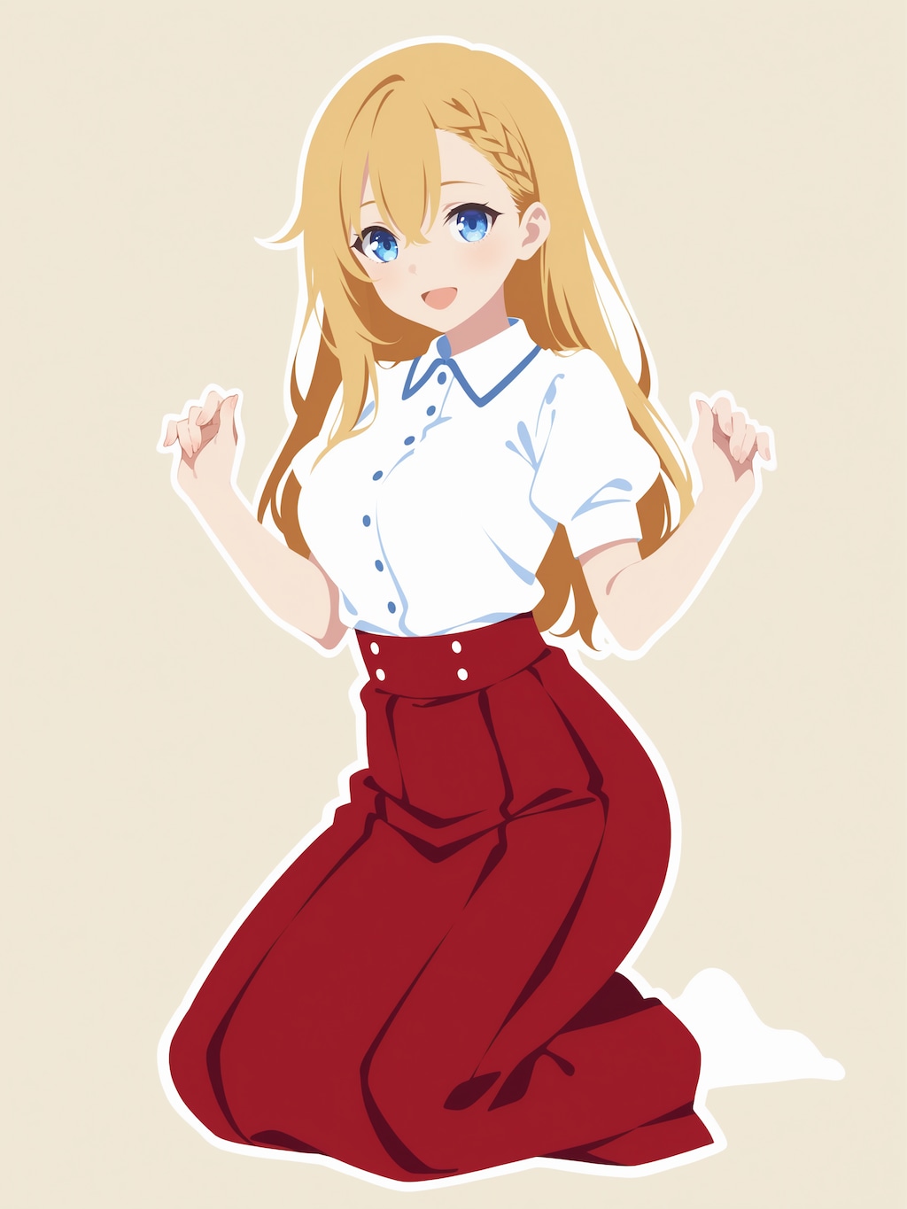 フラットカラーお試し