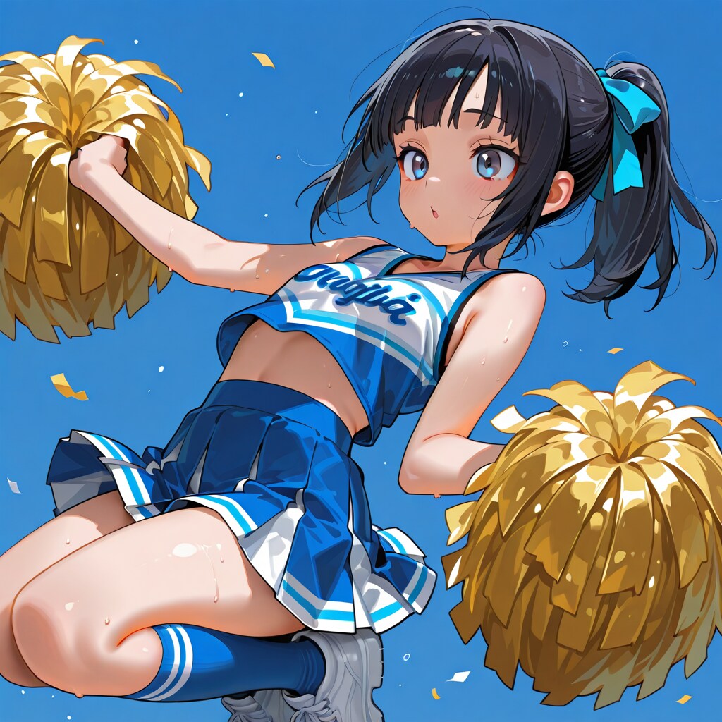 チアガールジャンプ