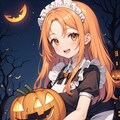ハロウィンとメイド 4枚目