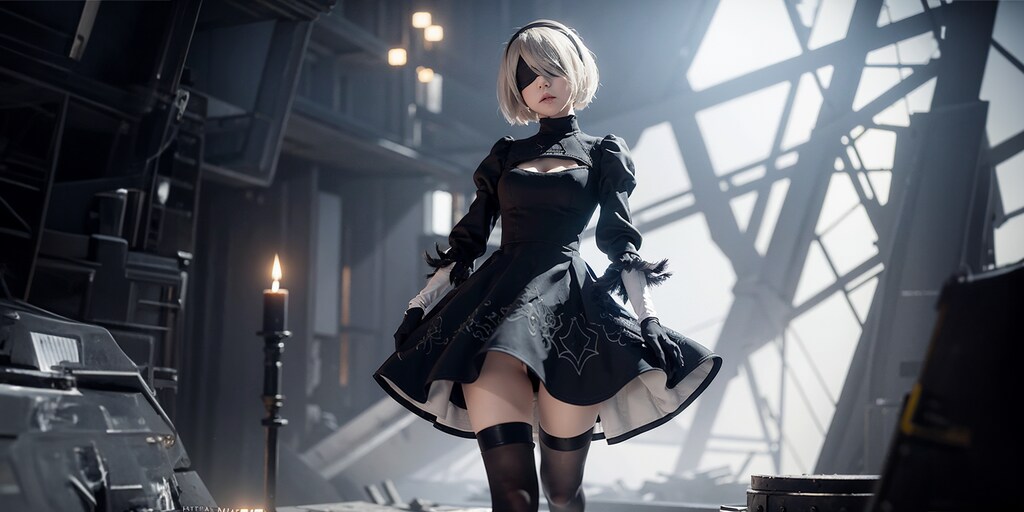 AIコスプレ：2B（Nier Automata）