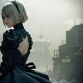AIコスプレ：2B（Nier Automata） 2枚目