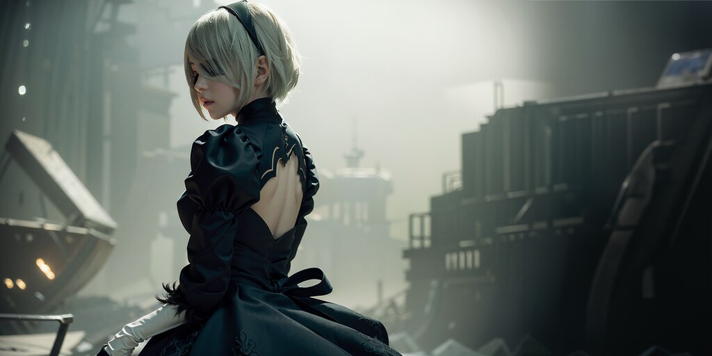 AIコスプレ：2B（Nier Automata）