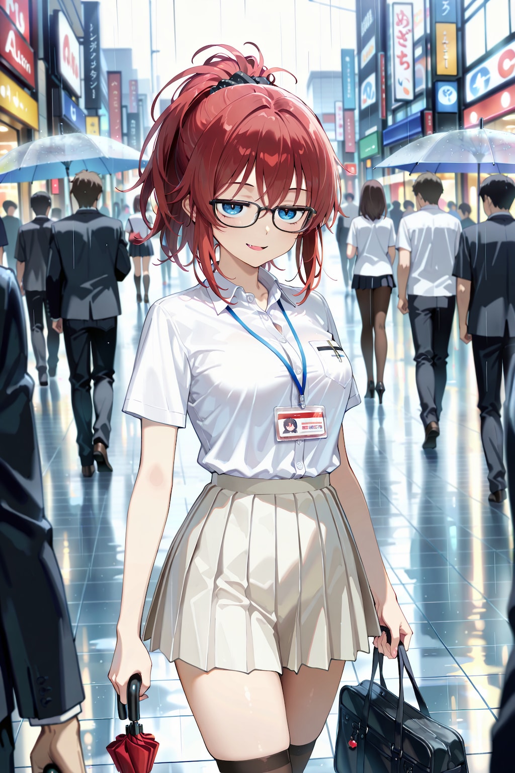 13日の金曜日でも張り切って出勤するジト目先生 Y613