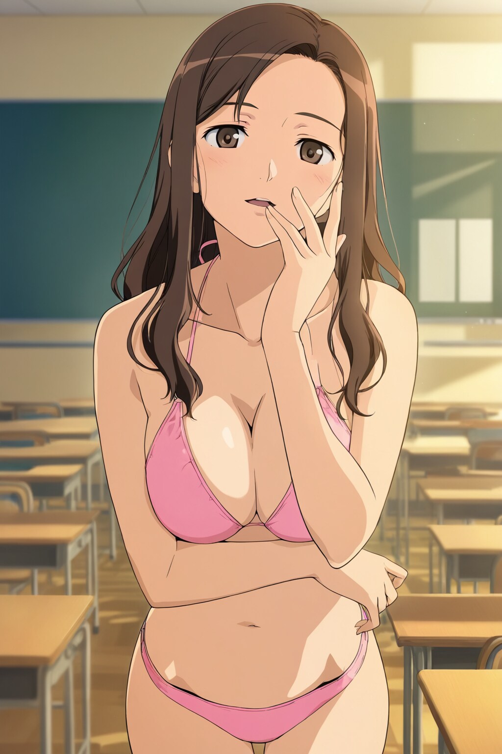 川田先生のビキニで放課後キスの恋愛個人課外授業👩‍🏫👙💋❤️